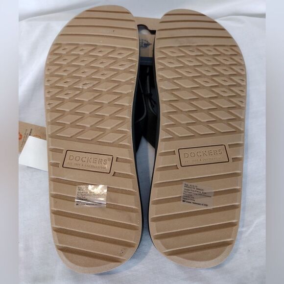 Dockers Hunter Green Brushed Eva Flip Flops Mens Size XL 12-13 - Picture 2 of 9